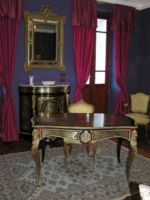 Napoleon III Low cabinet & table Restoration of Napoleon III Boulle marquetry low cabinet & table. French polish
